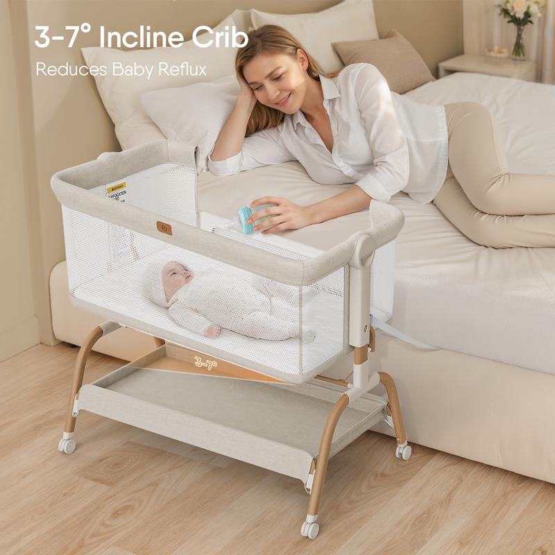 BabyBond - 3 in 1 Baby Bassinet Bedside Sleeper